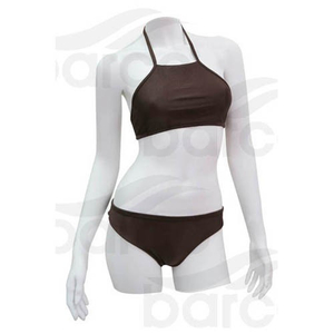 Barco women's Halterneck Bikini (Brown) Foundries